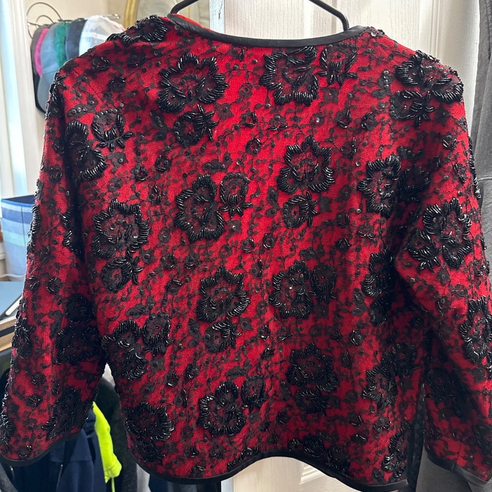 Sherman Chin 60s vintage beaded jacket - Picture 2 of 3